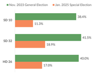 Special Election Turnout: January 7, 2025