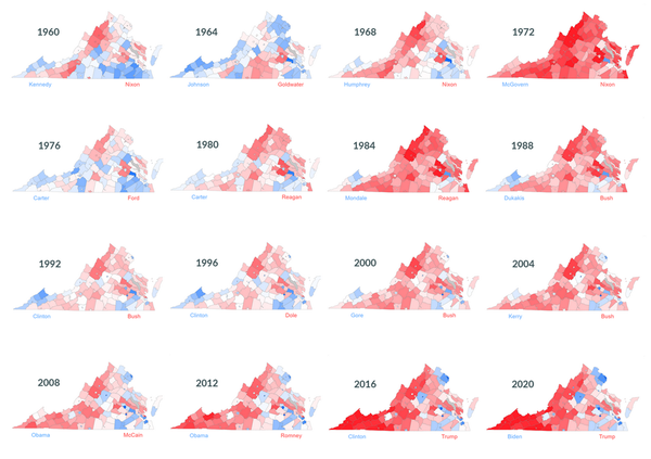 Image for Virginia's Presidential Voting History