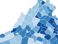Virginians Employed Outside Locality of Residence