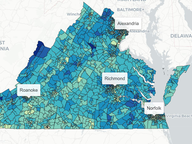 November 2023 Turnout by Precinct