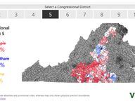 2017 Governor's Election Results by Congressional District