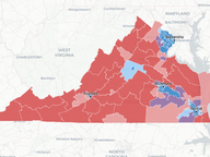 VPAP Index Map: House of Delegates