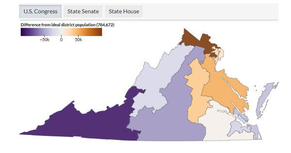 Image for Gainers, Losers in Redistricting