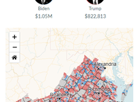 Presidential Donations by Precinct - Through May 2020