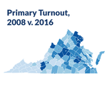 Primary Election Turnout, 2008 v. 2016