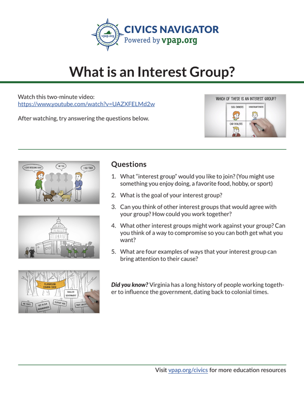 Image for What is an Interest Group?