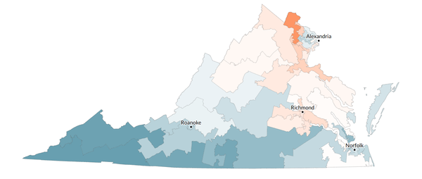 Image for Growth/Loss in Registered Voters