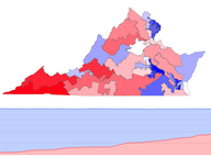 2017 Governor's Election Results by Senate District