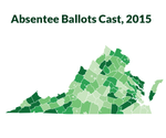 Absentee Ballots Cast, 2015