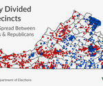 Sharply Divided Precincts: Governor's Elections