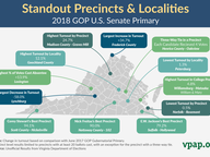 Standout Precincts and Localities: 2018 U.S. Senate Primary