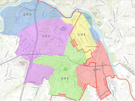 Fredericksburg Split Precincts