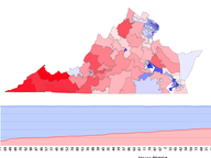 2017 Governor's Election Results by House District