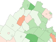 Virginia's Uneven Population Change