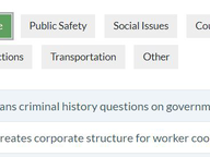 Similar Bills With Different Fates
