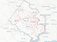 Partisan Swing in Fairfax County