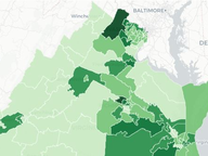 Mail Voting Applications by District