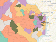 Gubernatorial Fundraising by ZIP Code