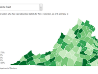 Absentee Ballots Cast, 2015