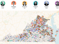 Mapping Presidential Donations