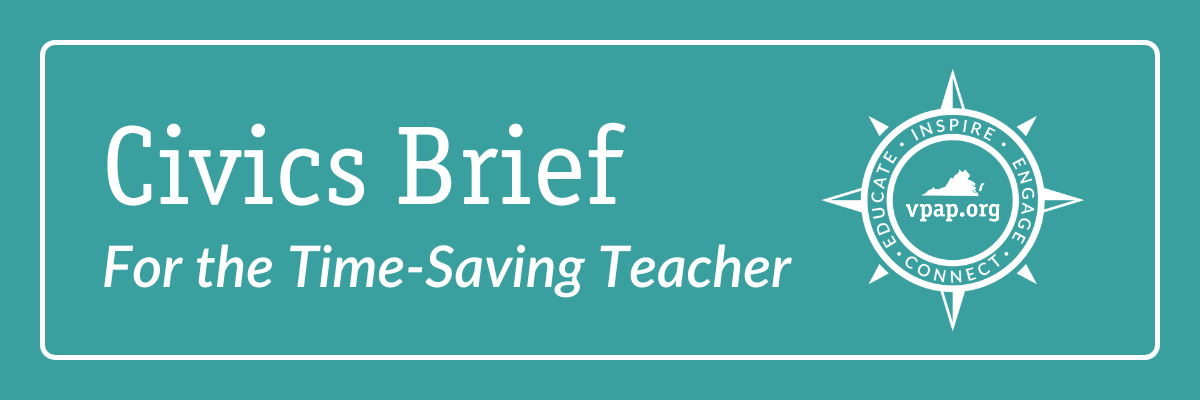 Civics Brief masthead